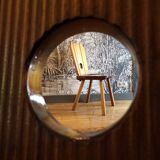 Pair of brutalist chairs 1960