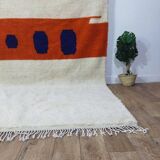 Moroccan wool rug 270cm x 140cm