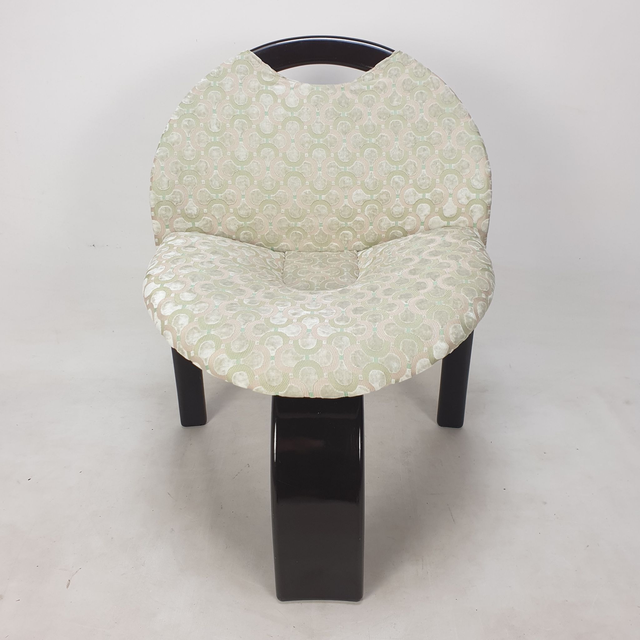 Ensemble de 4 chaises Giovanni Offredi Sail par Saporiti Italie 1973