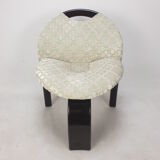 Set of 4 Giovanni Offredi Sail chairs by Saporiti Italy 1973