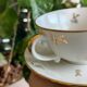 Foëcy porcelain coffee set - SFP - White and gold