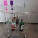 Plexiglass serving bar