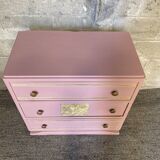 30s Old Rose and Gold chest of drawers