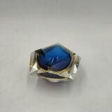 Cendrier sommerso en verre de murano