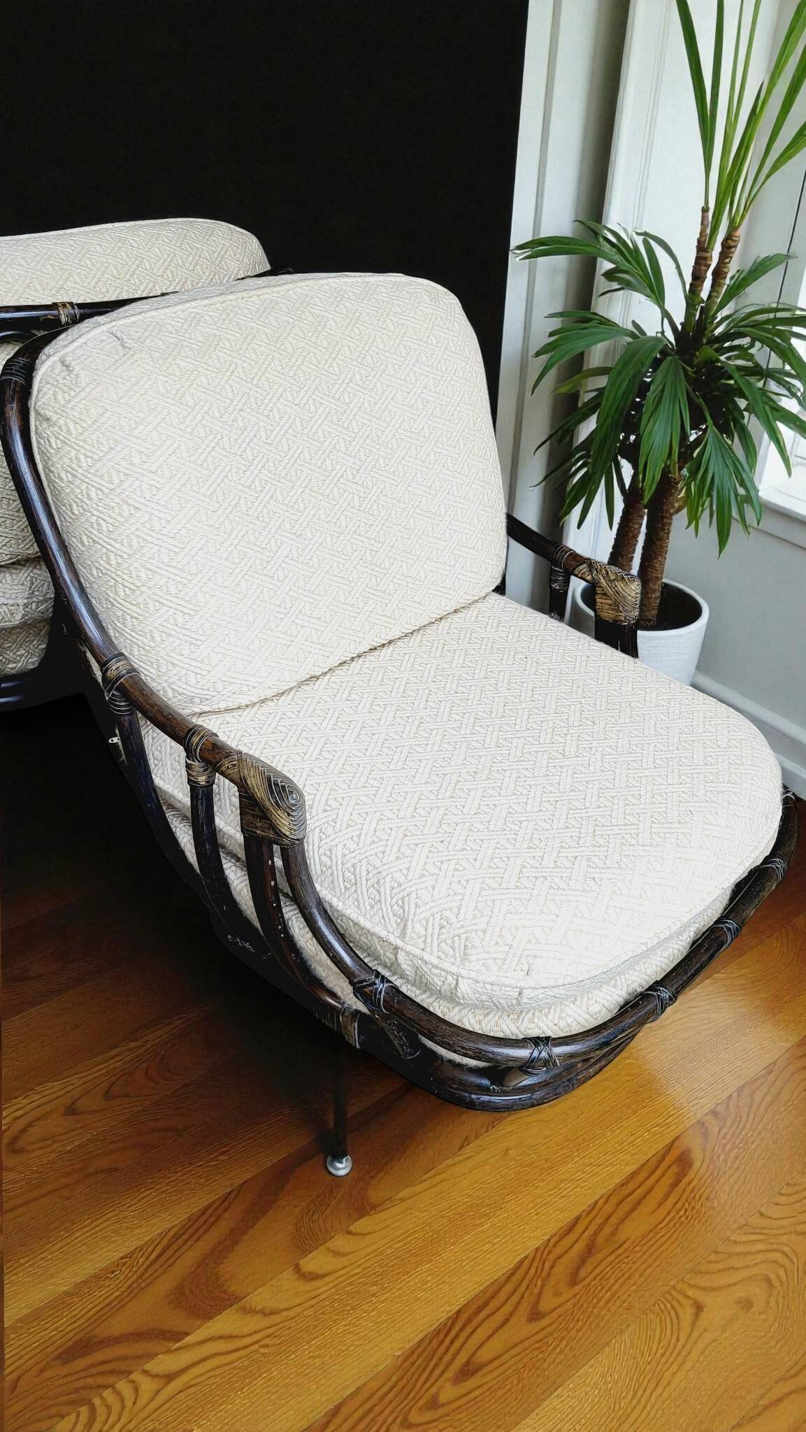 70s Rattan Armchairs (*2)