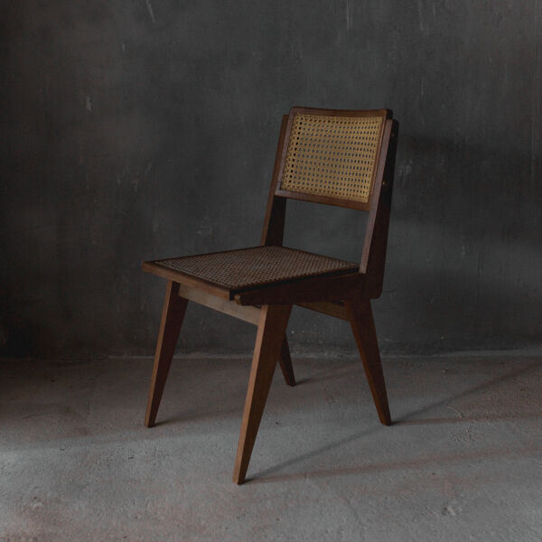 Chaise cannage année 50