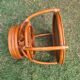 Round rattan coffee table