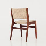 Six chairs by Henning Kjaernulf design, 70s design