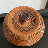 Empty pocket vintage wooden box