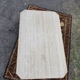 Travertine coffee table