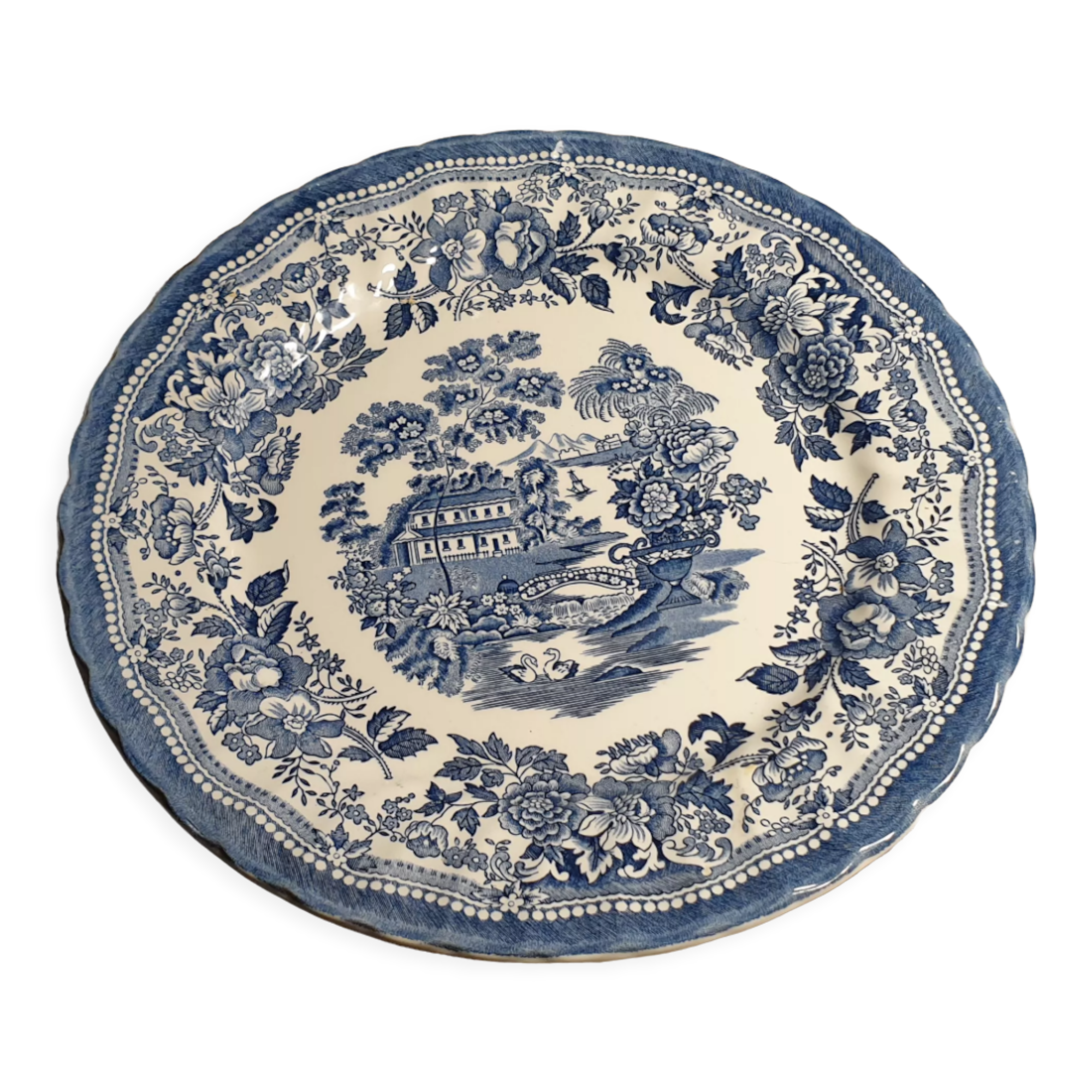 Serving dish Churchill porcelain the Georgian collection :31cm ○