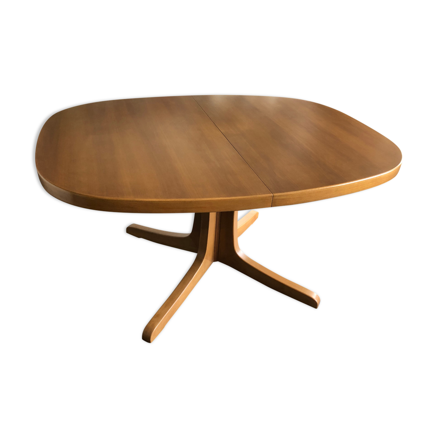 Vintage extendable table Baumann 1970s