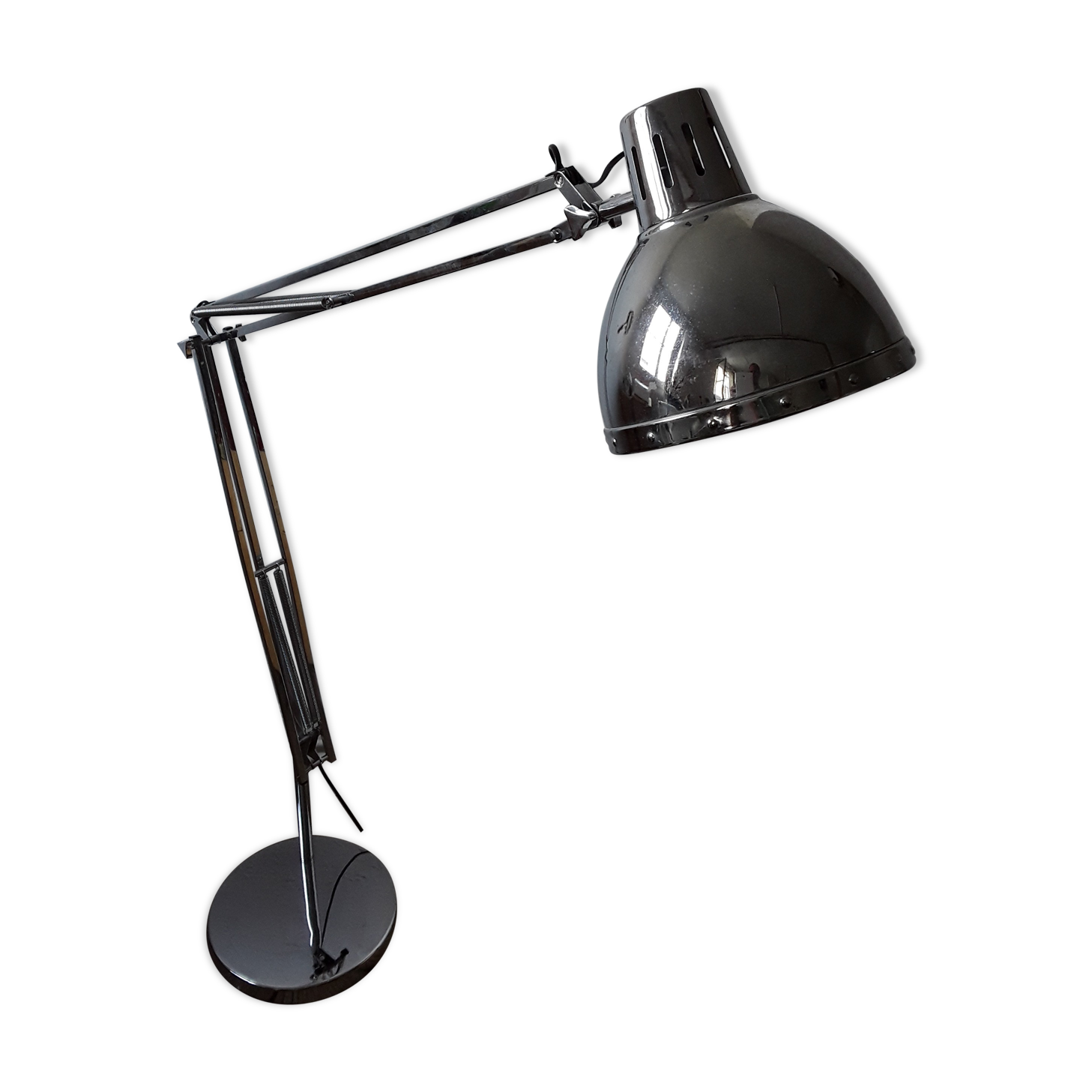 Chrome metal lamp 70/80s