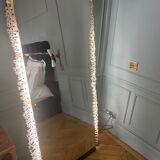 Miroir lumineux fleur Emil Stejnar format rectangle