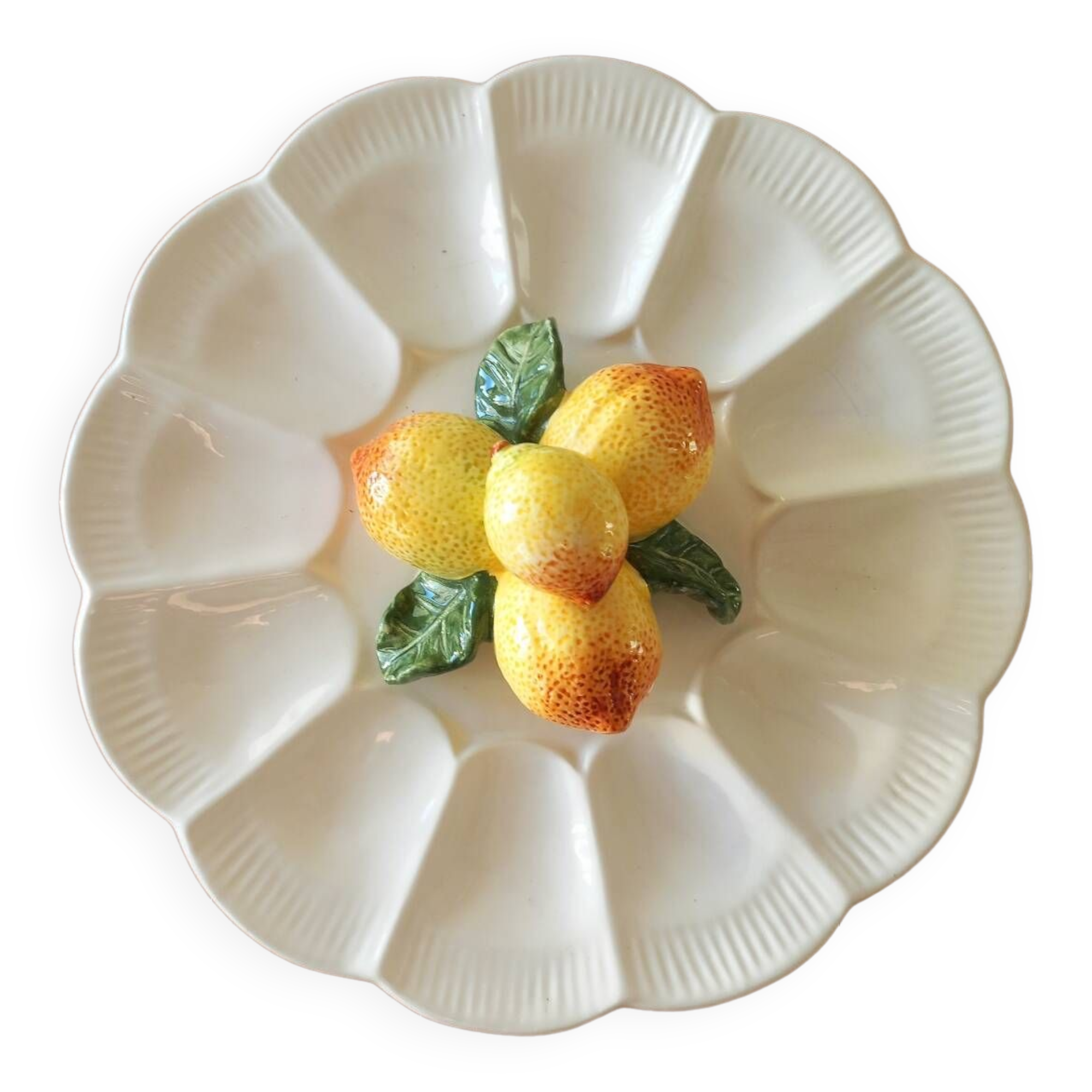 Barbotine oyster dish