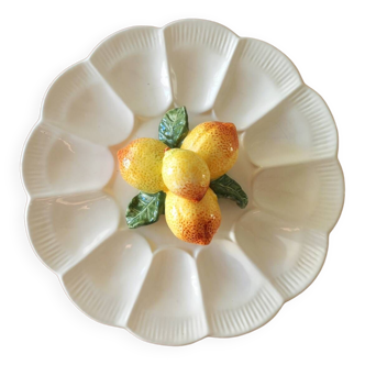 Barbotine oyster dish
