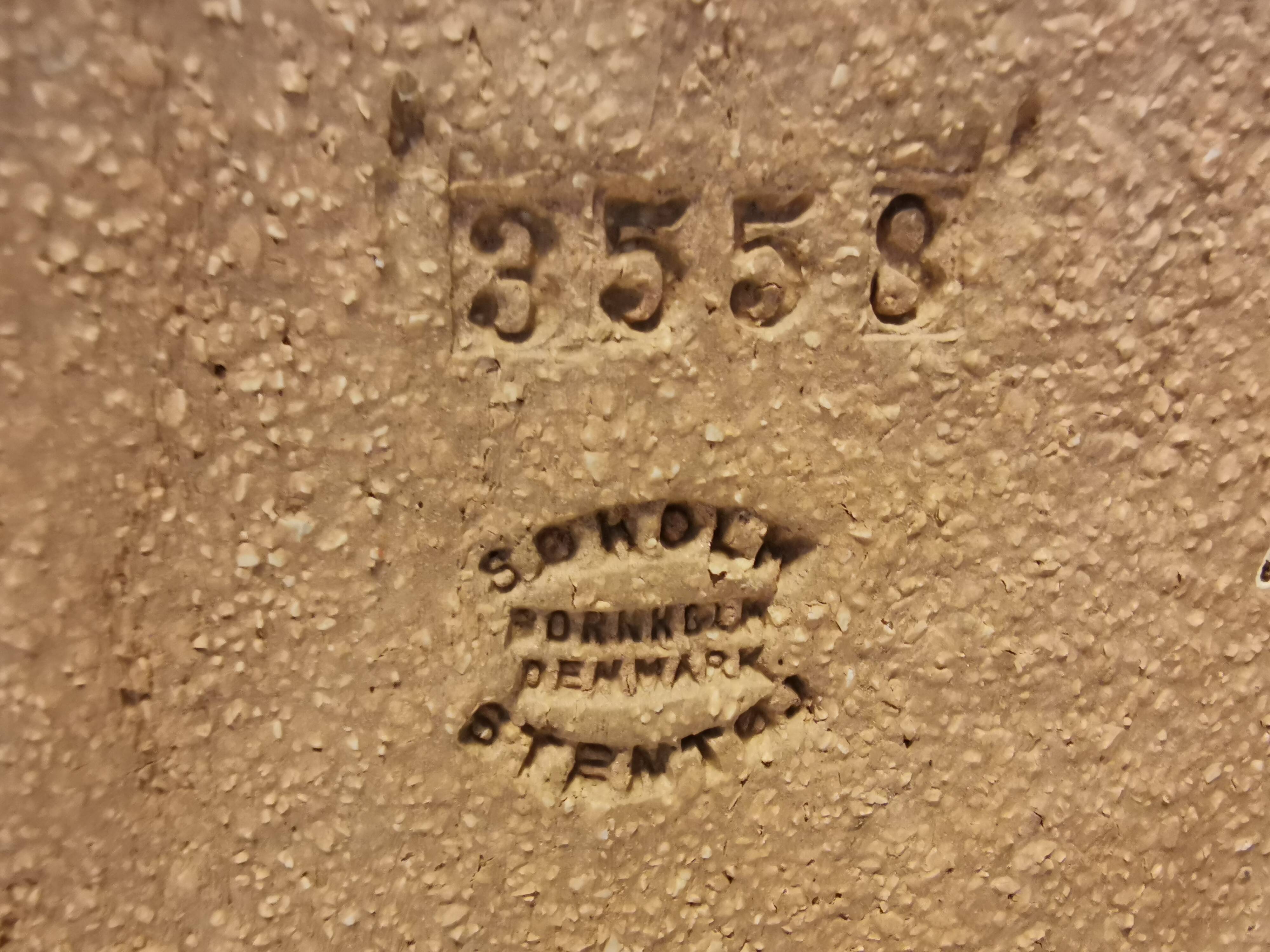 wall relief designed by Noomi Backhausen for Danish Søholm ceramics 1960-70s.