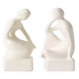 2 Royal Delft bookends 1960