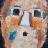 Roland Chanco (1924-2017), friend of Picasso - Oil on canvas, Marie France