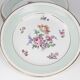 Lot of 6 vintage dessert plates the Almond