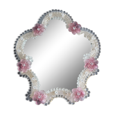 Miroir vénitien en verre de Murano