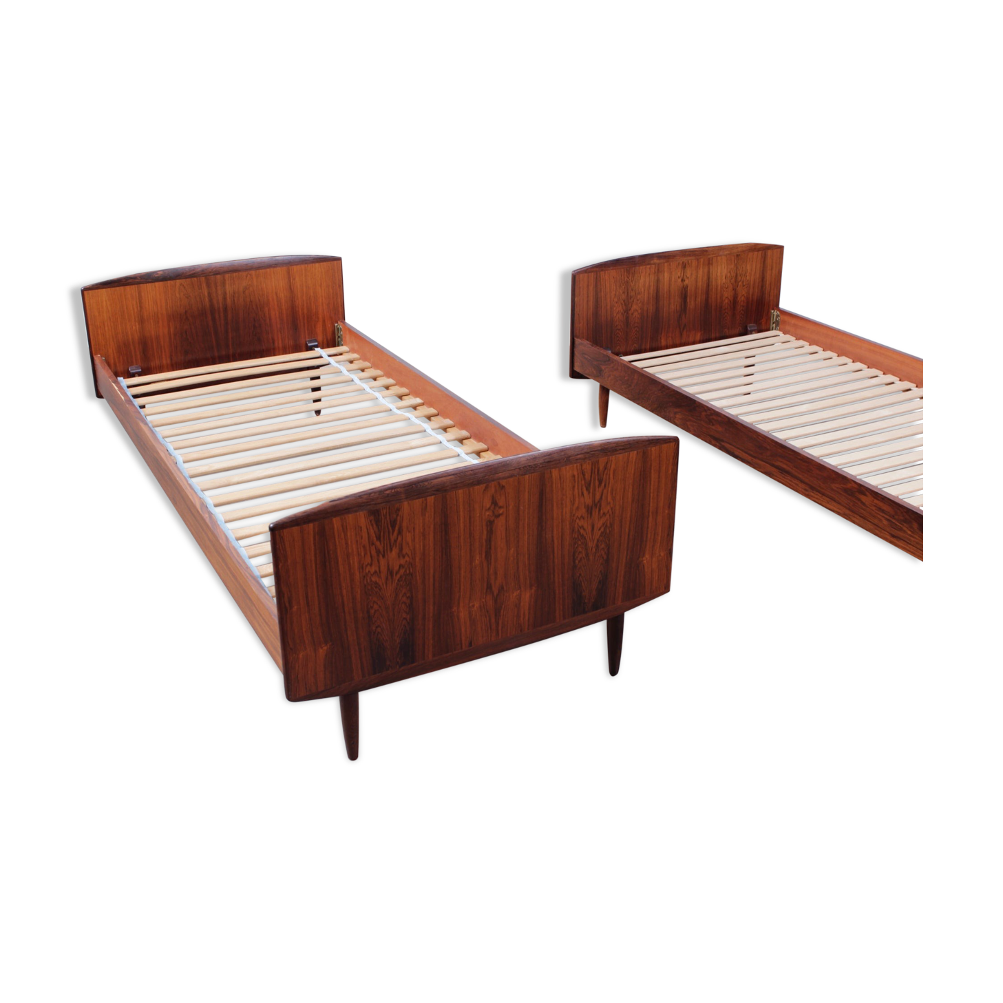 Vintage teak bed 50s 60s