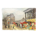 Tableau 1959 "The Flower Market of La Madeleine"