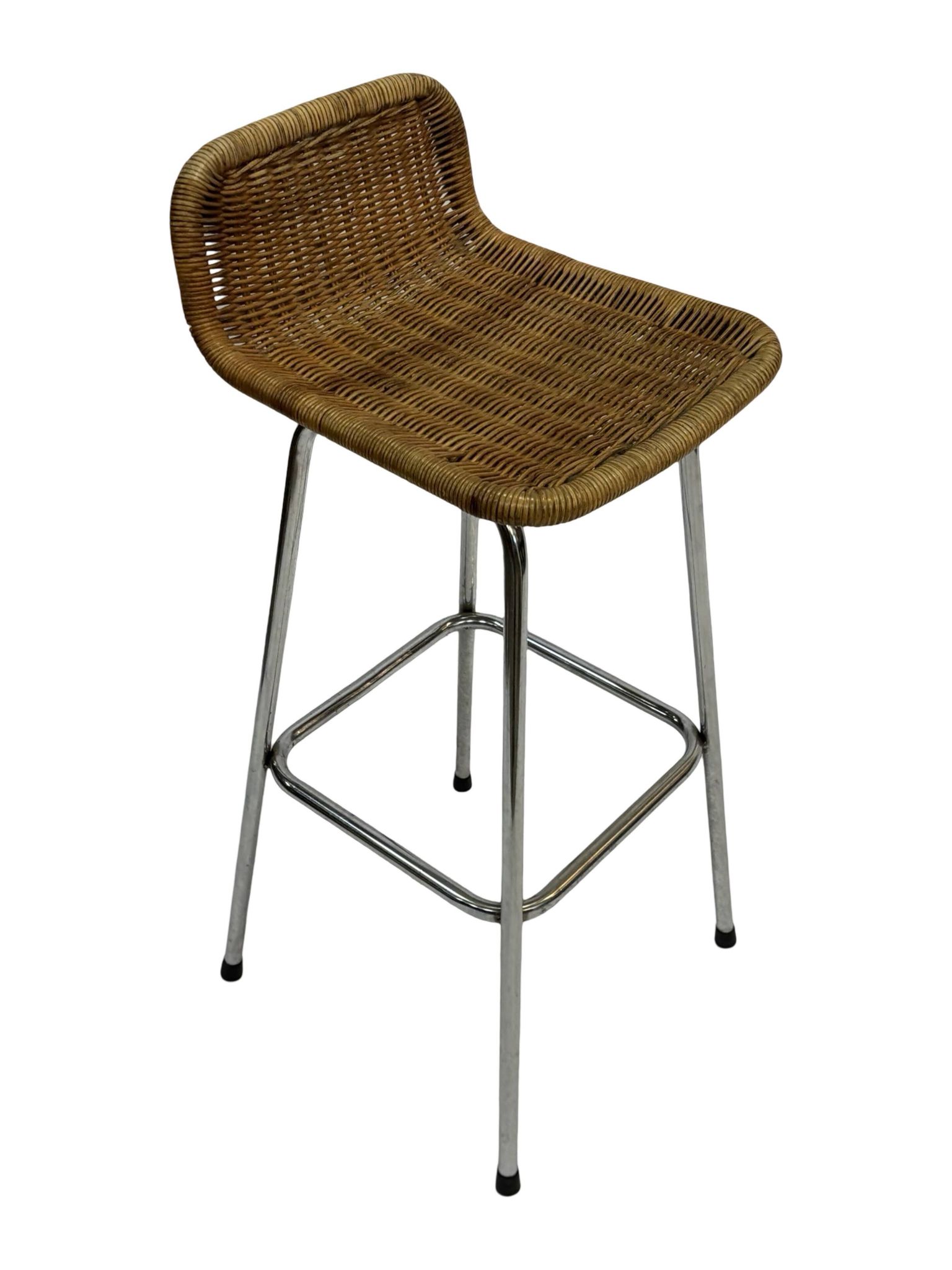 Vintage stool barstool Dirk van Sliedregt Rohe Noordwolde 1960 Netherlands