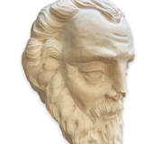 Antique style plaster head