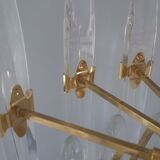 Brass chandelier from Sciolari