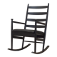 Beech rocking chair, Danish design, 1970s, production Denmark