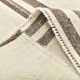 8x10 Large Beige & Brown Striped Pattern Handwoven Kilim Rug, 246x316 Cm