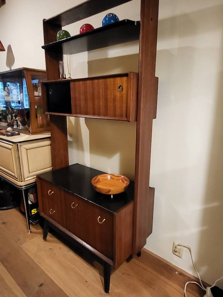 Bibliothèque, séparateur de pièce G-plan