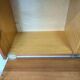 Modular vintage wall unit in teak.