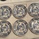 6 flat plates, Burgeland, Villeroy and boch