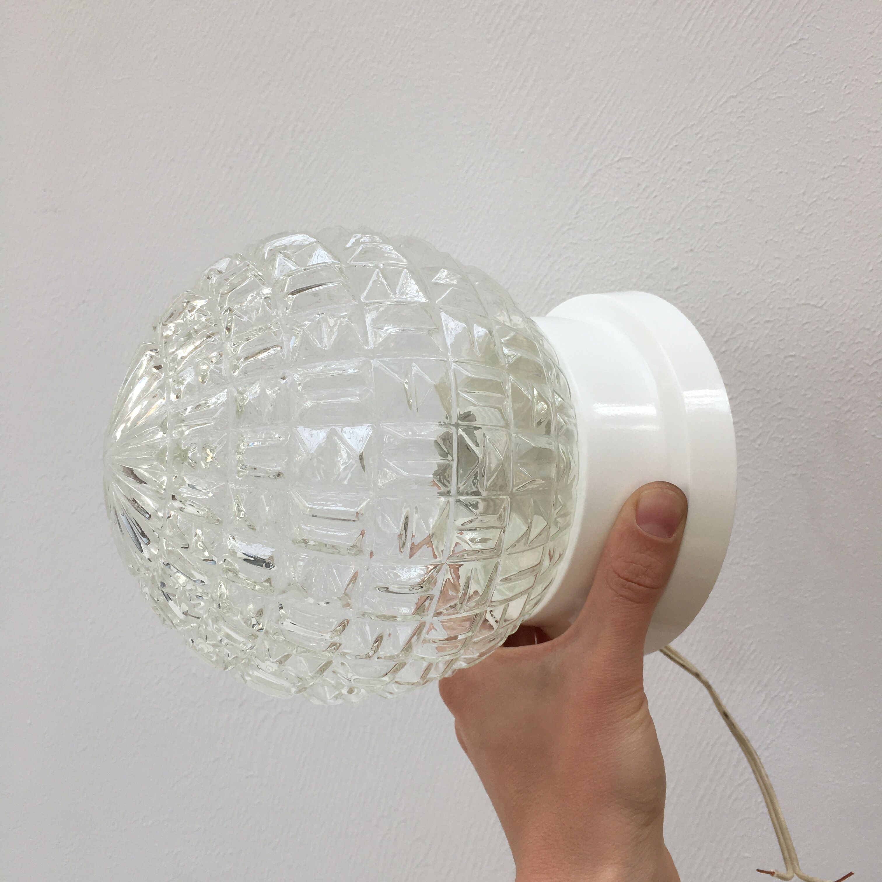 Vintage ball wall lamp