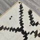 7x10 Neutral White Modern Super Soft Moroccan Rug, 216x294Cm