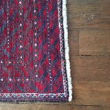 Ancient Beloutch carpet pure hand knotted wool - 197x104cm