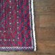 Ancient Beloutch carpet pure hand knotted wool - 197x104cm