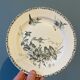Set of 12 Terre de Fer dessert plates Grand Dépôt E.Bourgeois