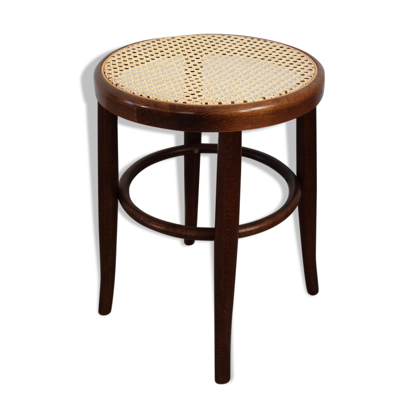 Low canning stool and curved wood