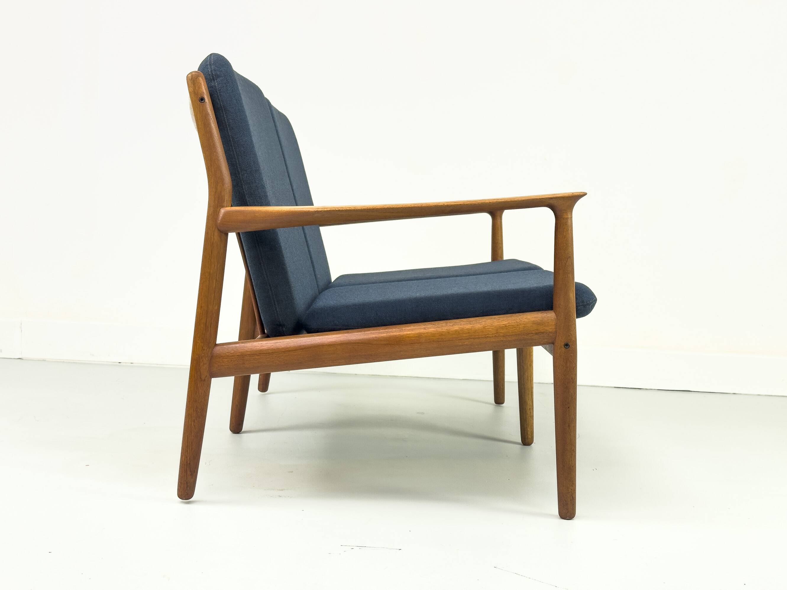 Danish Teak Lounge Sofa by Svend Aage Eriksen for Glostrup, 1960s