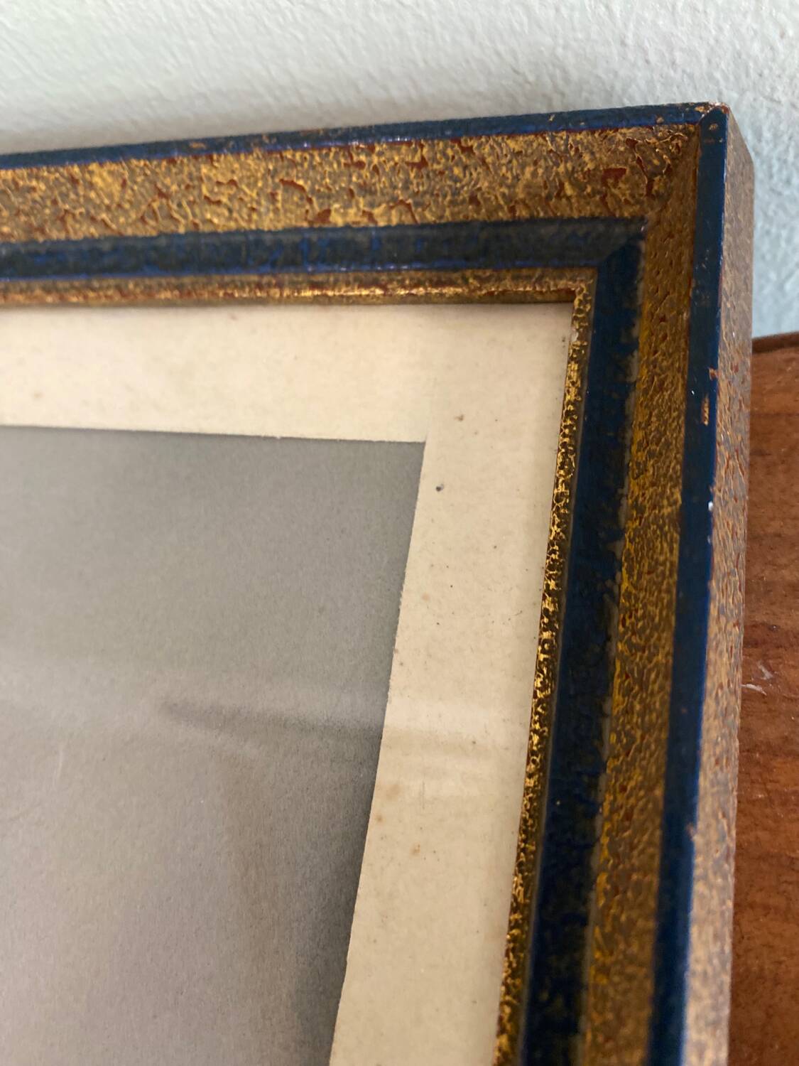 Framed old photo