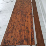 Large firm table and two benches