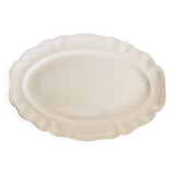 Plat de service ovale Sarreguemines