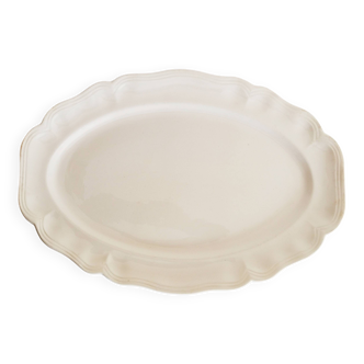 Plat de service ovale Sarreguemines