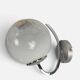 Space Age wall light in chrome and Murano glass by Mazzega – Years