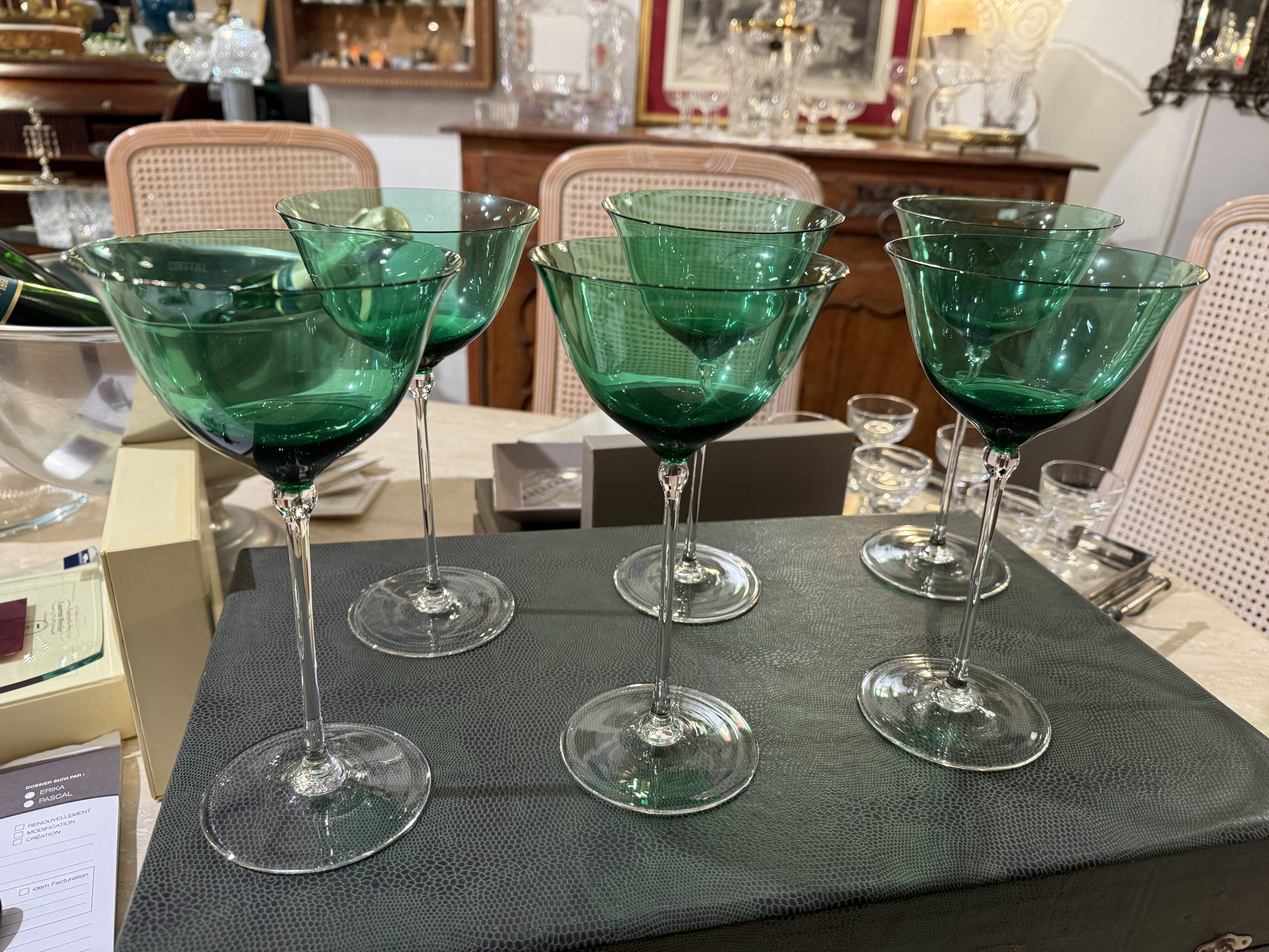 6 Grignet de St Loup Cocktail Glasses