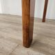 1950s Art Decò writing desk in walnut burl and blond walnut