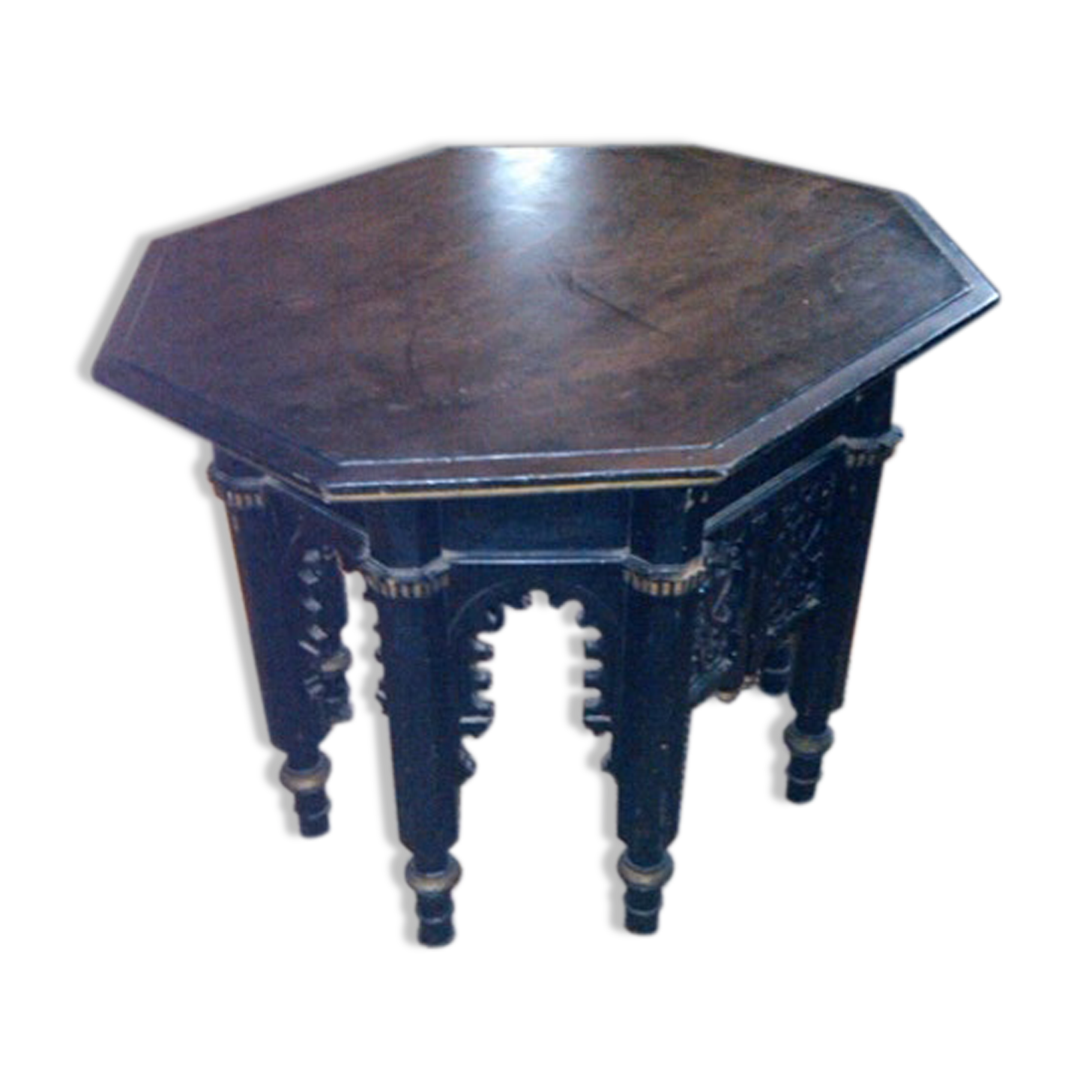 Ancienne table basse orientaliste